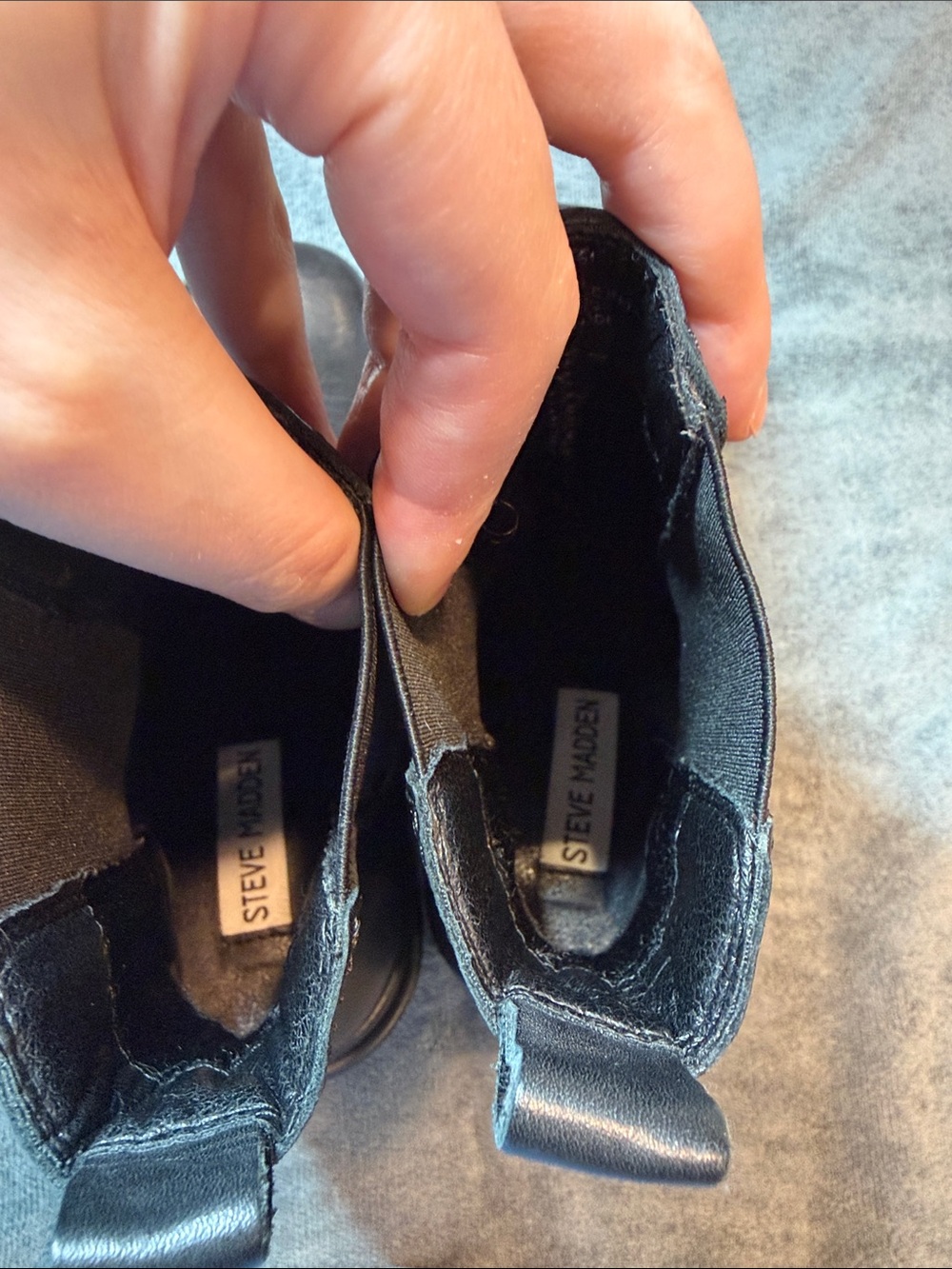 Steve Madden platform Chelsea boots W7 - Picture 7 of 8